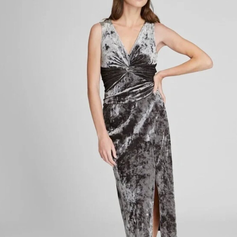 Crushed Velvet Twist Front SET - TOP & SKIRT - New - NEVER WORN